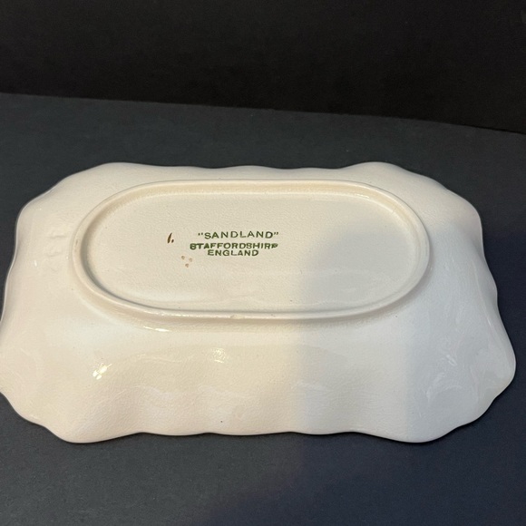 Vintage Sandland Ware Bermuda Map Mug and Tray Set Made England places & ships - Picture 6 of 13